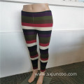 Different Striped Designs Women's Indoor Long Leggings